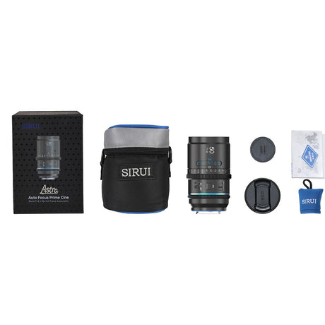Sirui Astra Series 50mm T1.8 1.33X FullFrame Cine Lens (E Mount Blue Flare) - image 4 of 4
