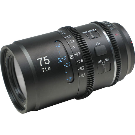 Sirui Astra Series 75mm T1.8 1.33X FullFrame Cine Lens (E Mount Blue Flare) - image 3 of 4