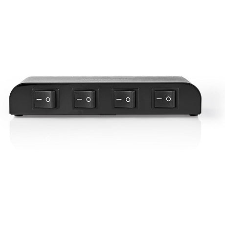 Nedis Luidsprekerschakelaar | 4 Ports | Klemaansluiting