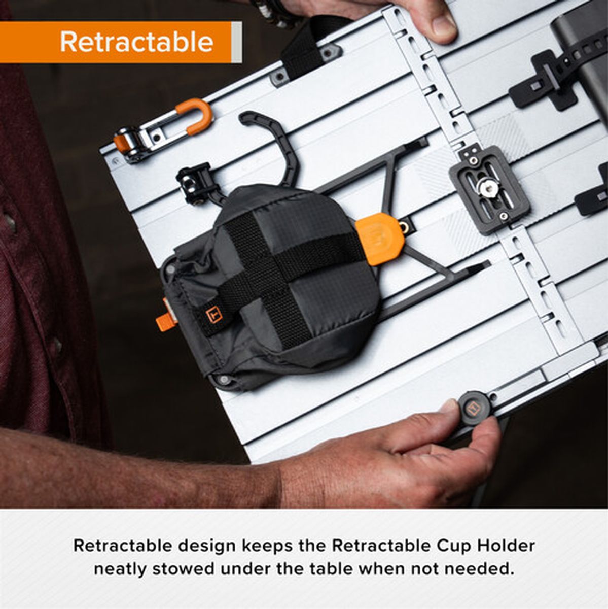 TetherTools Aerotrac Retractable Cup Holder - image 5 of 5