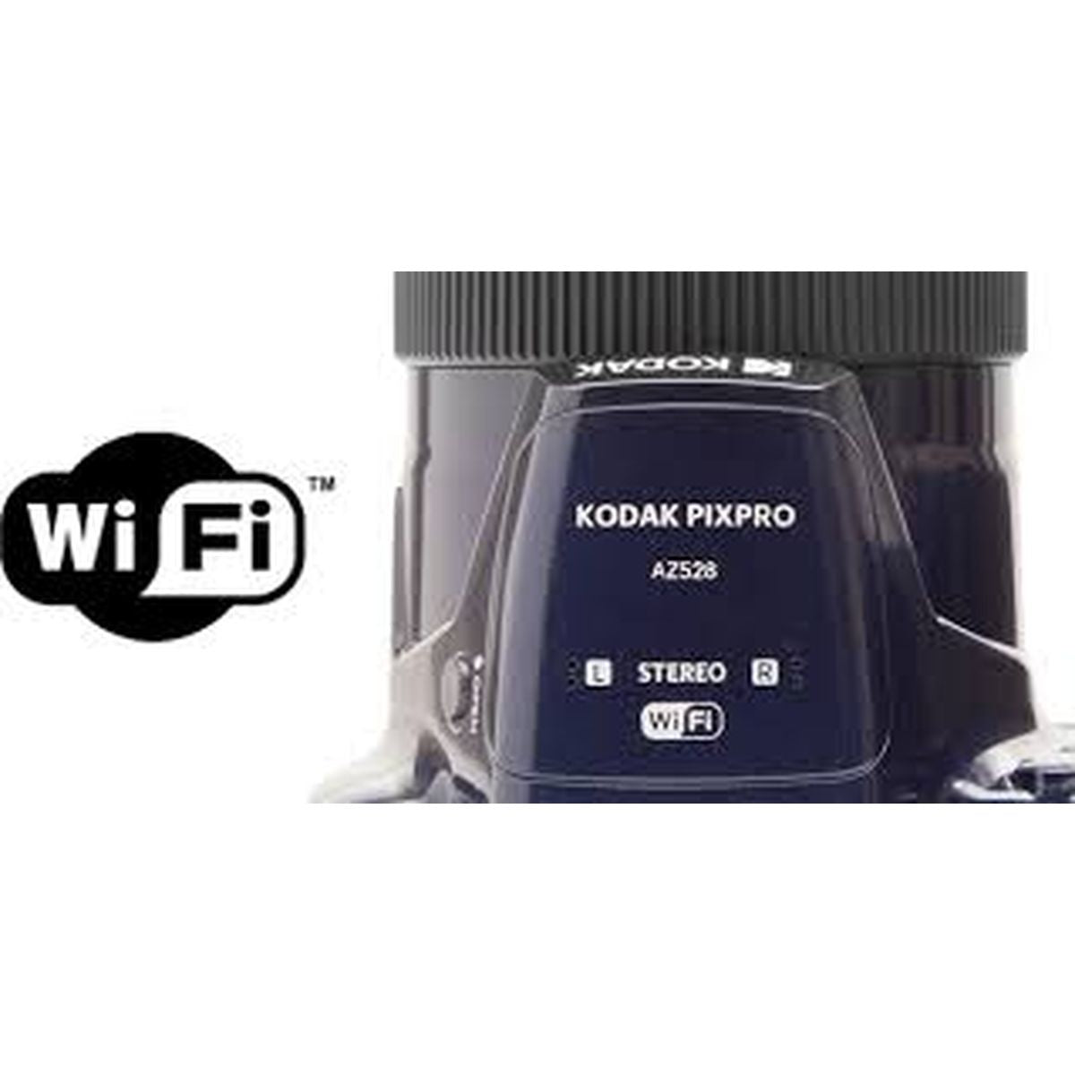 Kodak Az 528 52X Zoom Camera CMOS WiFi Dark Blue - image 5 of 5
