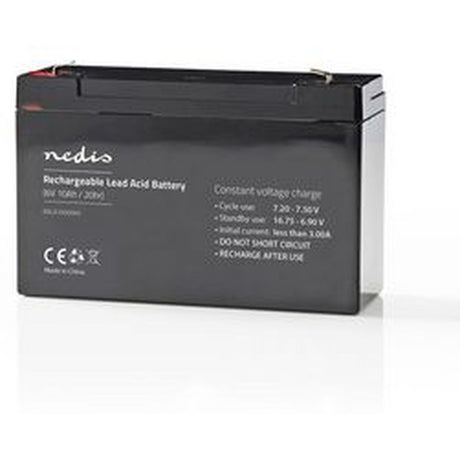 Nedis Rechargeable Loodzuuraccu 6V 10 000mAh 151 X 50 X 95mm - image 4 of 5