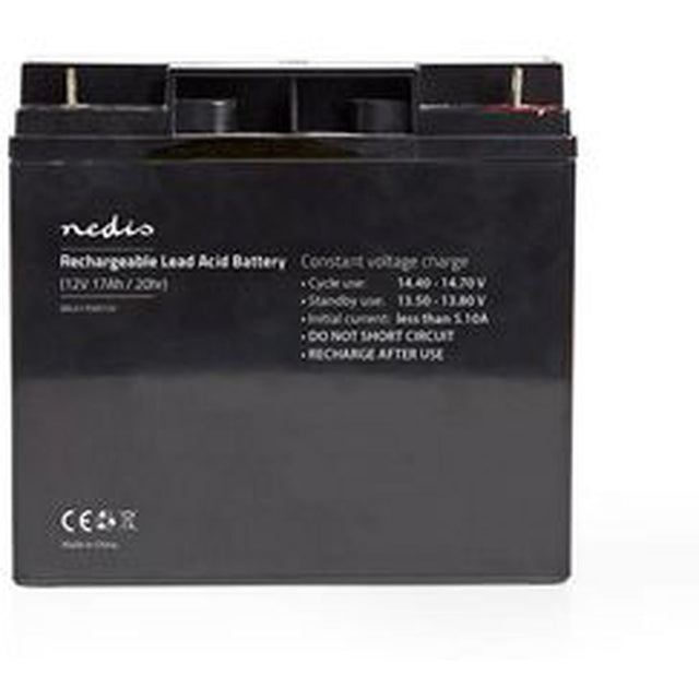 Nedis Rechargeable Loodzuuraccu 12V 17 000mAh 181 X 167 X 77mm