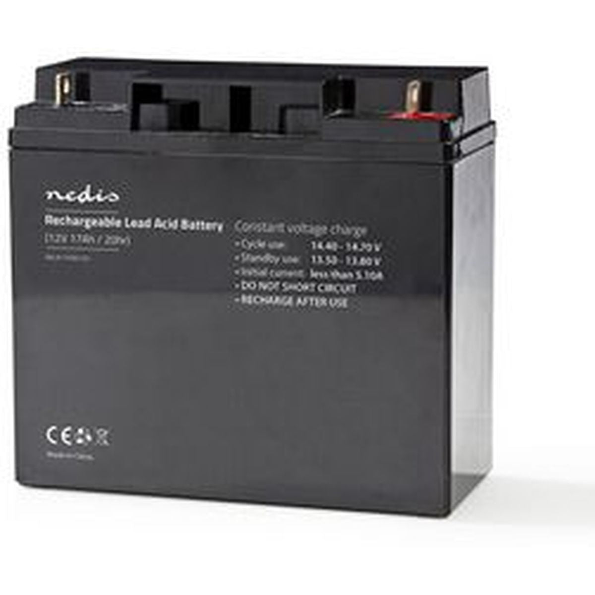 Nedis Rechargeable Loodzuuraccu 12V 17 000mAh 181 X 167 X 77mm - image 4 of 5