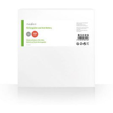 Nedis Rechargeable Loodzuuraccu 12V 2000mAh 178 X 34 X 66mm - image 5 of 5