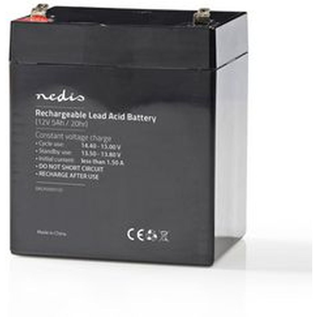 Nedis Rechargeable Loodzuuraccu 12V 5000mAh 101 X 90 X 70mm - image 4 of 4