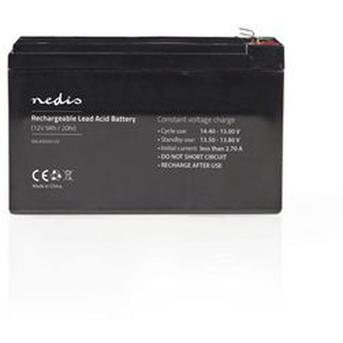 Nedis Rechargeable Lead-Acid Battery 12V 9000mAh 150 x 65...