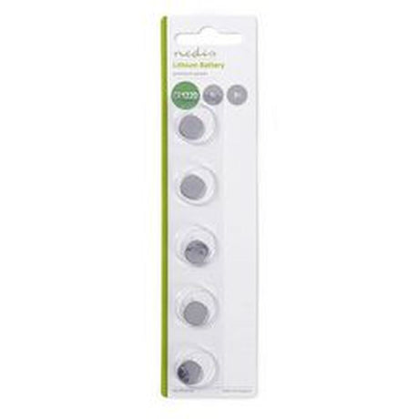 Nedis Lithium Knoopcel-Battery CR1220 3 V 5 Pieces Blister - image 3 of 3