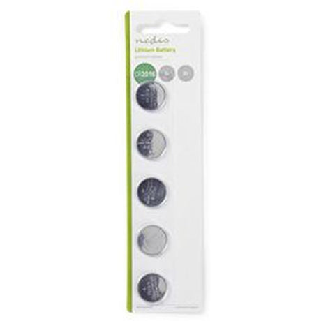 Nedis Lithium Knoopcel-Battery CR2016 3 V 5 Pieces Blister - image 3 of 3