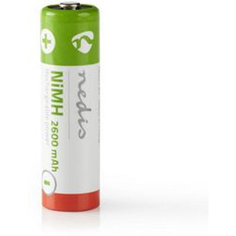 Nedis Rechargeable NiMH Battery AA 1.2 V 2600mAh 4pcs Blister