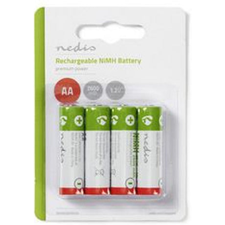 Nedis Rechargeable NiMH Battery AA 1.2 V 2600mAh 4pcs Blister - image 2 of 2