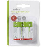 Nedis Rechargeable NiMH Battery C 1.2 V 4000mAh 2pcs Blister - image 2 of 2