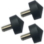 Benro 34mm Rubber Voetje / Schroefpootje 3/8" (3X)
