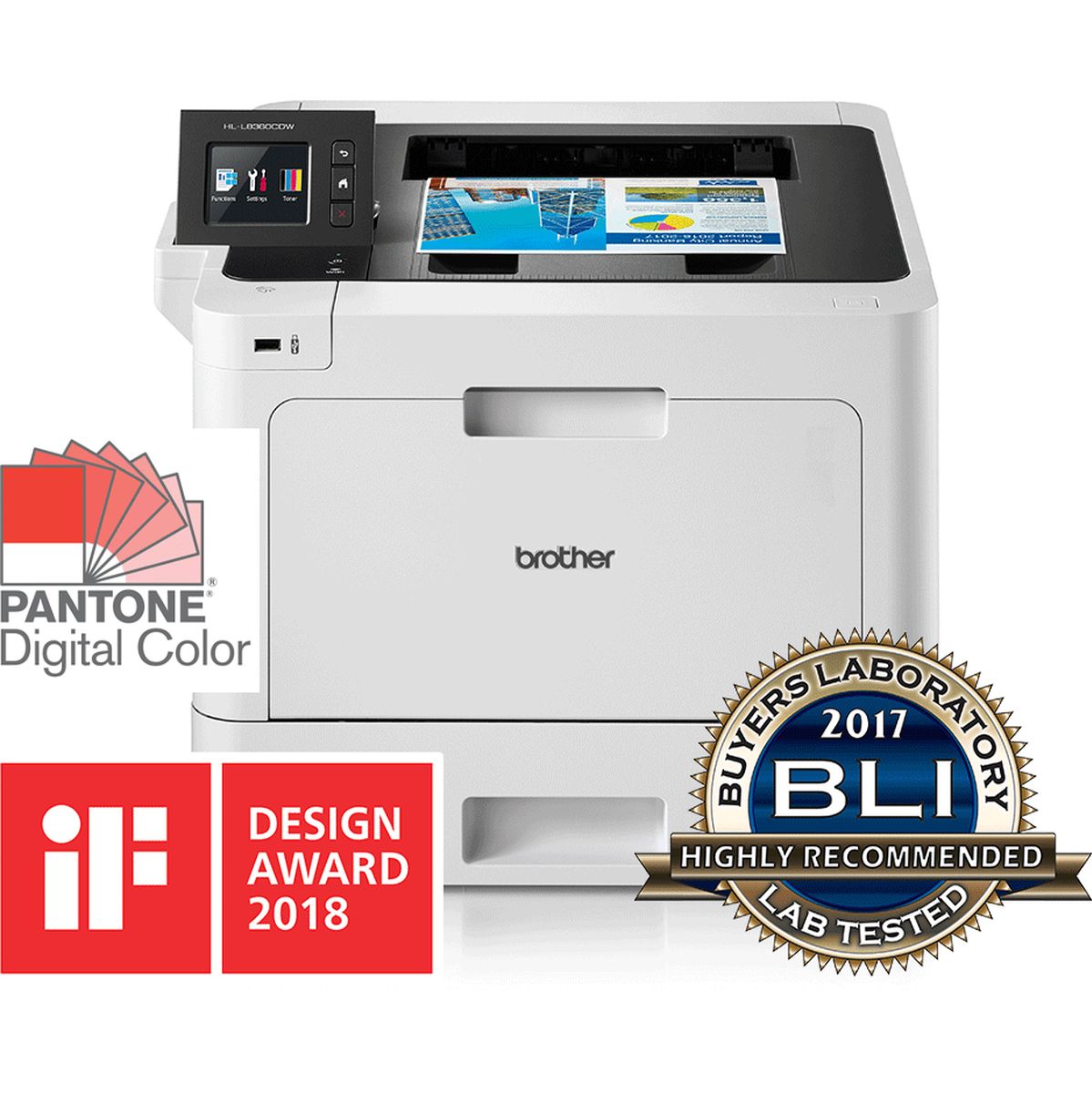 Brother Colour A4 Laser Printer 31 PPM (Z/White/Colour) 2400x60
