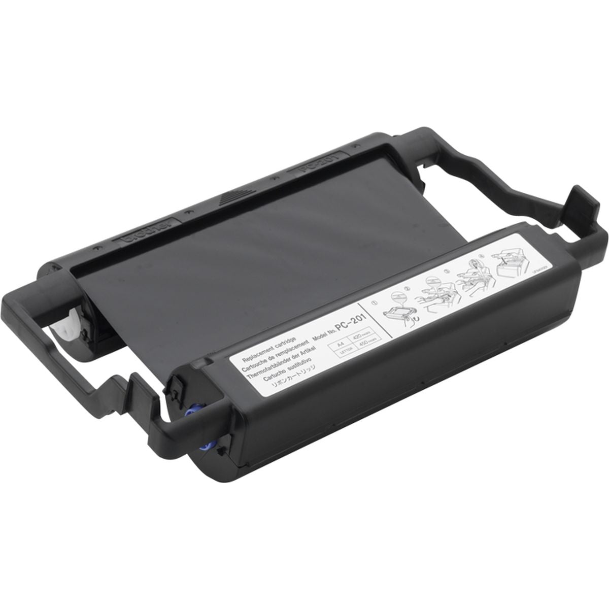 Brother PC-201 Lintcassette Black 420 Pages 1-pack