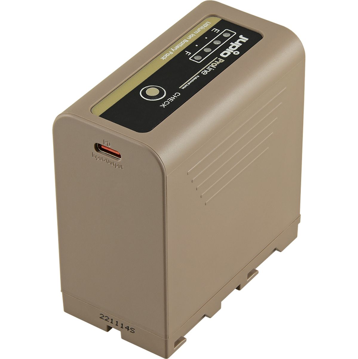 Jupio ProLine NP-F970 (USB-C 20W PD Input/Output) 10500mAh - image 2 of 4