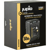 Jupio ProLine Extreme 50 V-Mount Battery 3350mAh (50WH) Display USB-C PD 65w - image 2 of 2