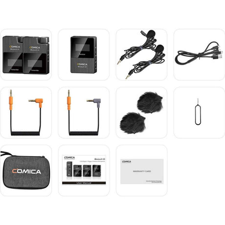 Comica BoomX-D D2 Microphone For Camera/Smartphone 2 Transmitters - image 5 of 5