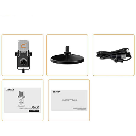 Comica STA-U1 USB-Microphone For Streaming Studio Podcast - image 4 of 5