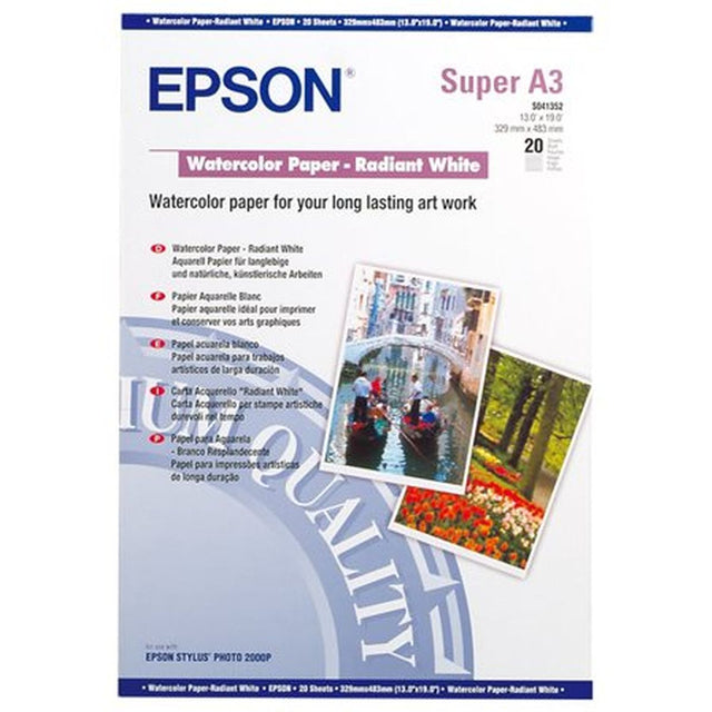 Epson S041352 Matte Paper Waterkleur Inkjet 20SHEET