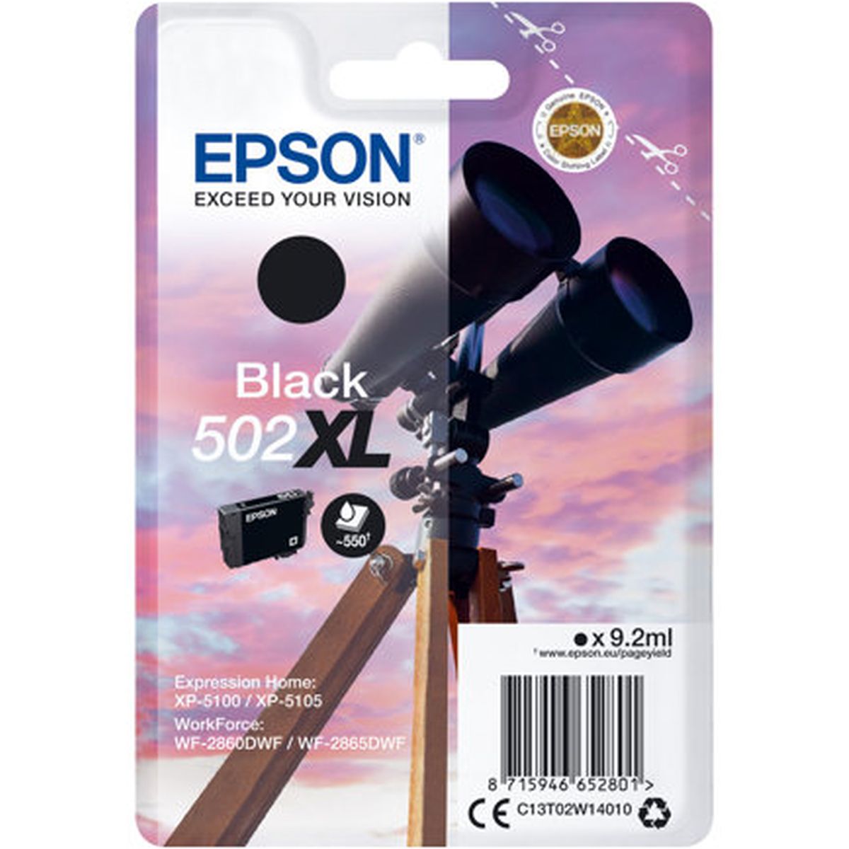 Epson 502XL Black Singlepack - Binocular - image 2 of 2