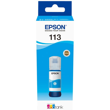 Epson 113 EcoTank Pigment Cyan - image 2 of 2