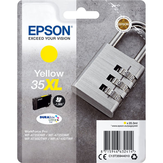 Epson Singlepack Yellow 35XL