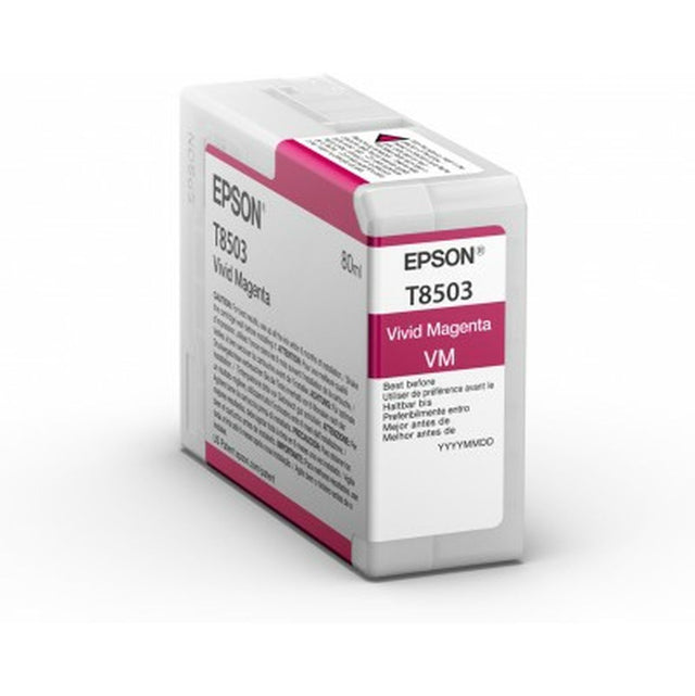 Epson Singlepack Vivid Magenta T85030N Ultrach