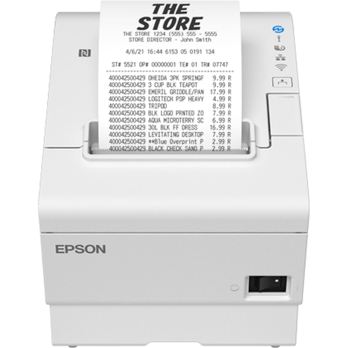 Epson TM-T88VII (131): USB Ethernet Powered USB