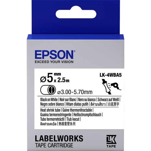 Epson Tape - LK4WBA5 HST Black