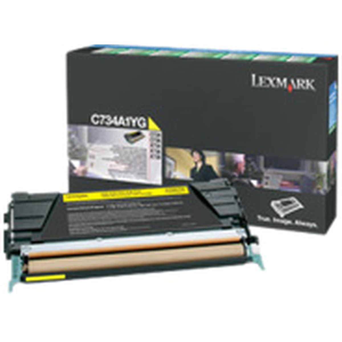 Lexmark C73X/X73X Yellow Return Program Toner 6K