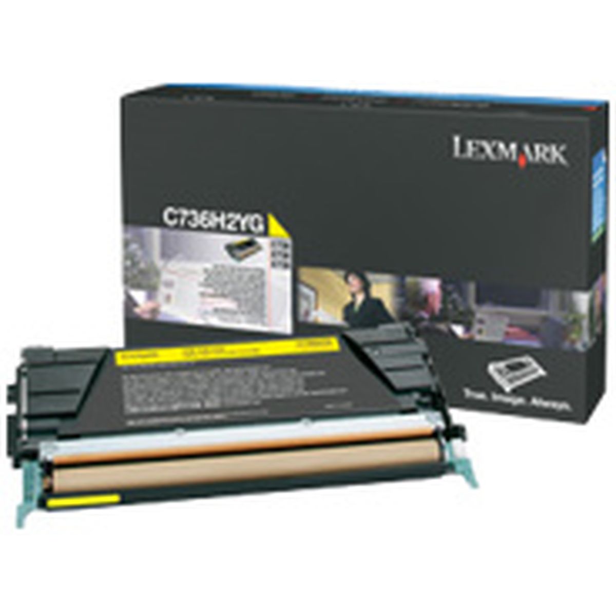 Lexmark C736/X736/X738 Yellow High Yield Toner C