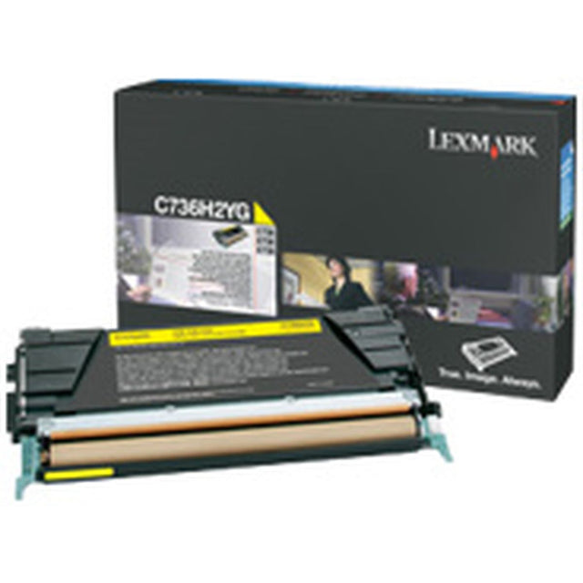 Lexmark C736/X736/X738 Yellow High Yield Toner C