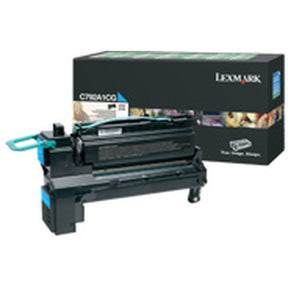 Lexmark C792 X792 Cyan Return Program Cart 6K