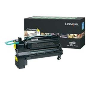 Lexmark C792 X792 YLLW Return Program Cart 6K