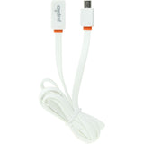 Jupio Flat Cable Micro USB To USB White 1m