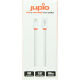 Jupio Flat Cable USB To Lightning White 1m - image 3 of 3