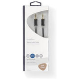 Nedis Stereo Audio Cable 3.5mm M - 3.5mm M 2.0m GY - image 3 of 3