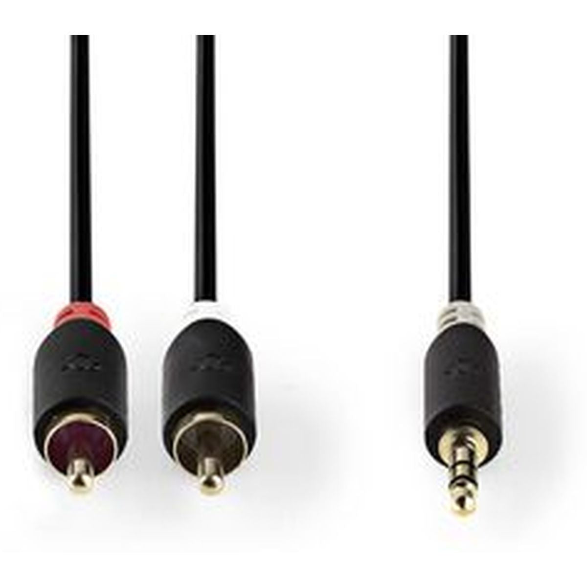 Nedis Stereo Audio Cable 3.5mm M - 2X RCA M 3.0m GY - image 2 of 3