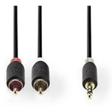 Nedis Stereo Audio Cable 3.5mm M - 2X RCA M 5.0m GY - image 2 of 3