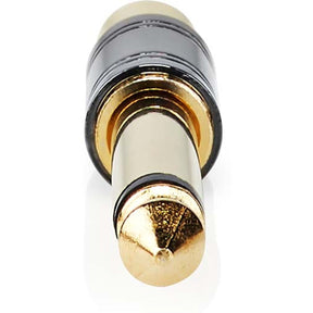 Nedis Mono-Audio Adapter 6.35mm Male RCA Female Gold Plated