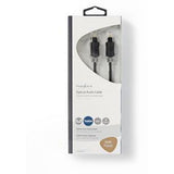 Nedis Optical Audio Cable TosLink M - TosLink M 1.0m GY - image 3 of 3