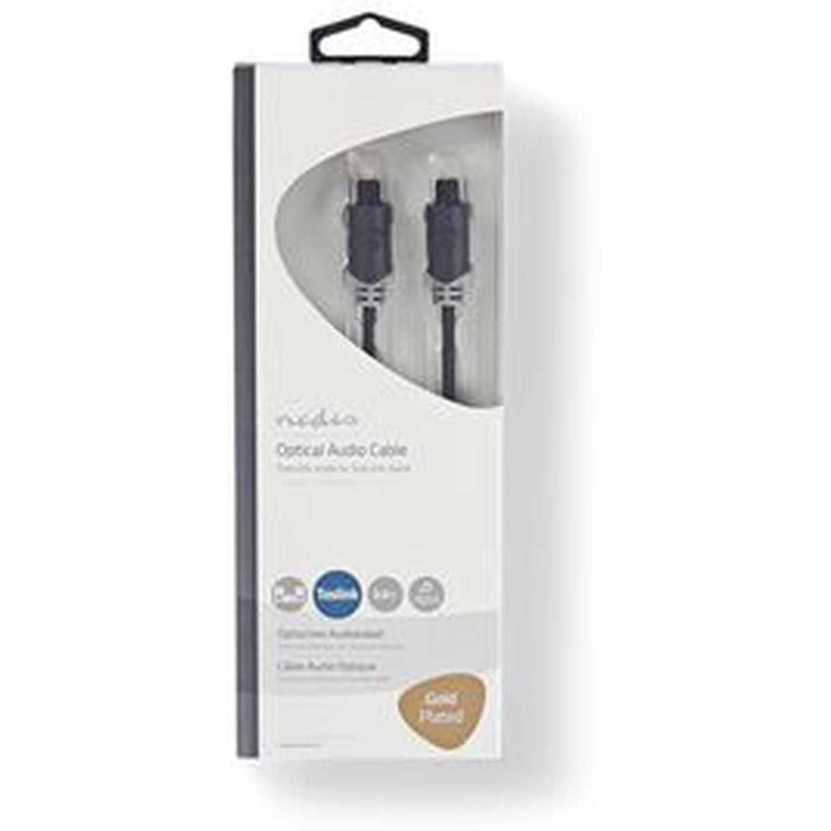 Nedis Optical Audio Cable TosLink M - TosLink M 3.0m GY - image 3 of 3