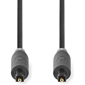 Nedis Optical Audio Cable TosLink Male TosLink Male 5m Round