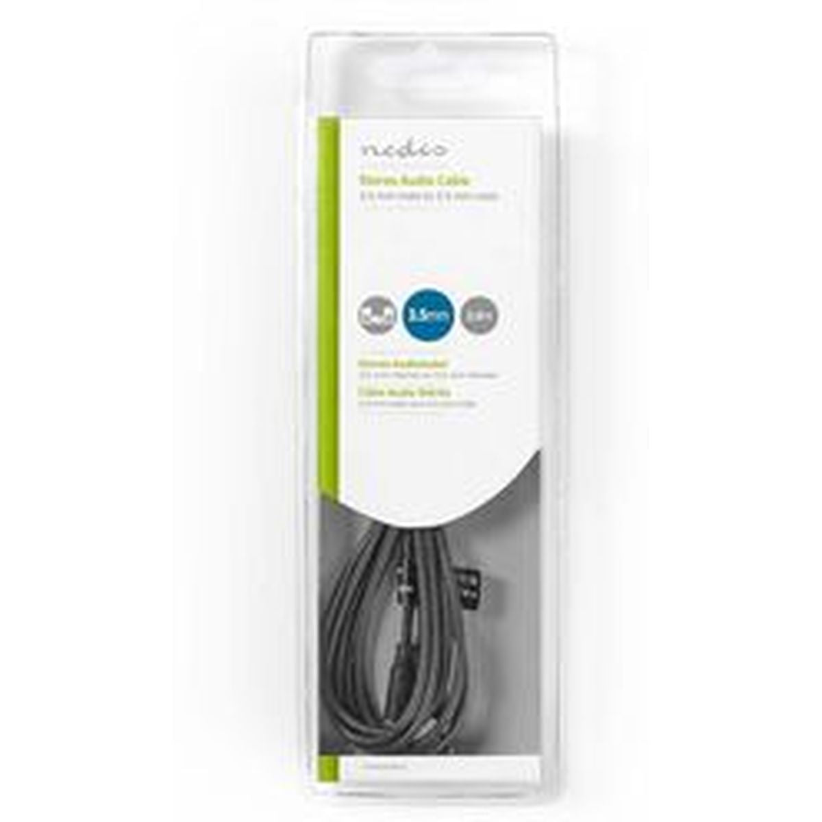 Nedis Stereo-Audio Cable 3.5mm M-3.5mm M 2.0m BK - image 3 of 3