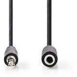 Nedis Stereo-Audio Cable 3.5mm M-3.5mm F 10m BK - image 2 of 3