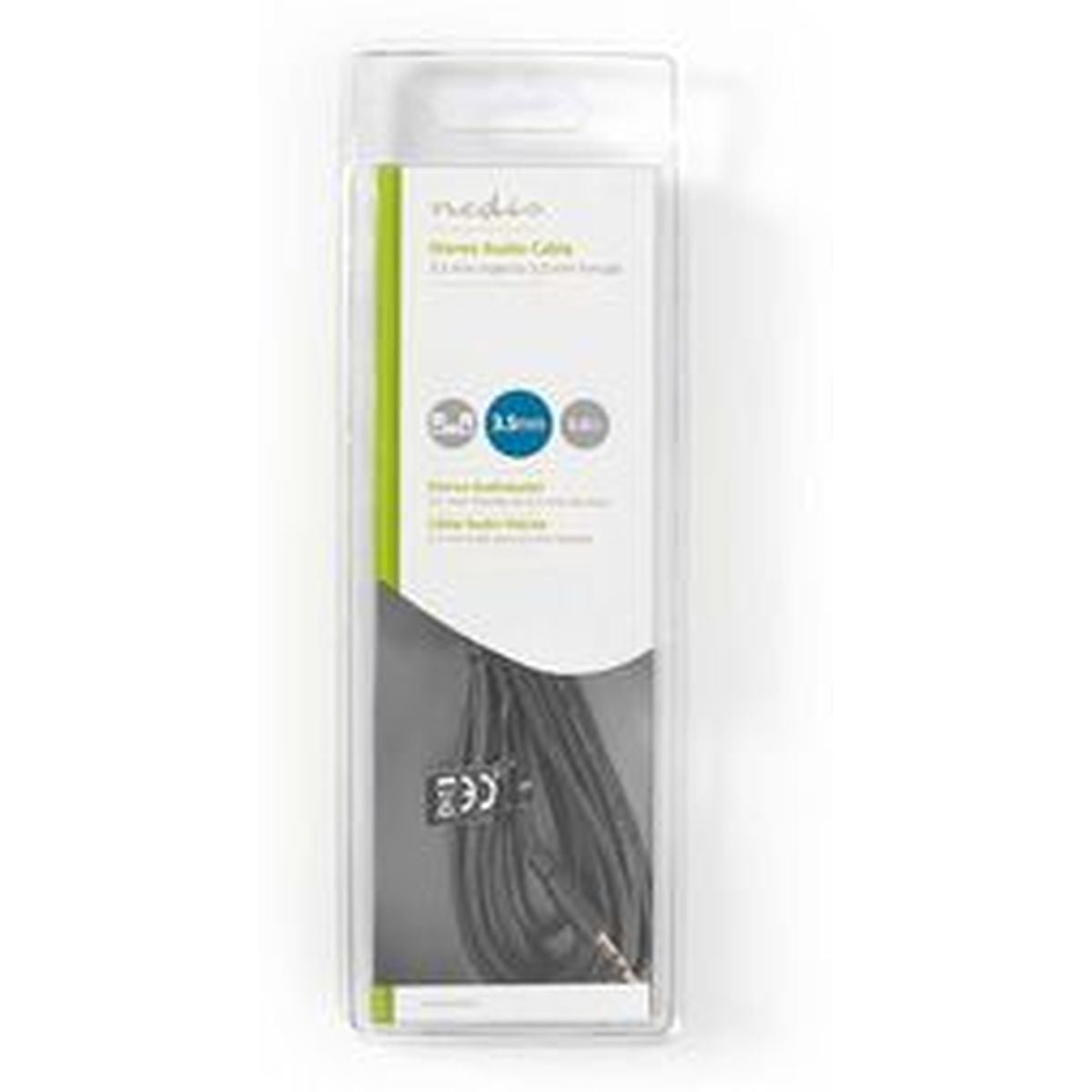 Nedis Stereo-Audio Cable 3.5mm M-3.5mm F 5.0m BK - image 3 of 3