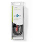 Nedis Stereo Audio Cable 3.5mm M-2X RCA M 3.00m BK - image 3 of 3