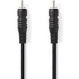 Nedis Digital Audio Cable RCA M-RCA M 2.0m BK