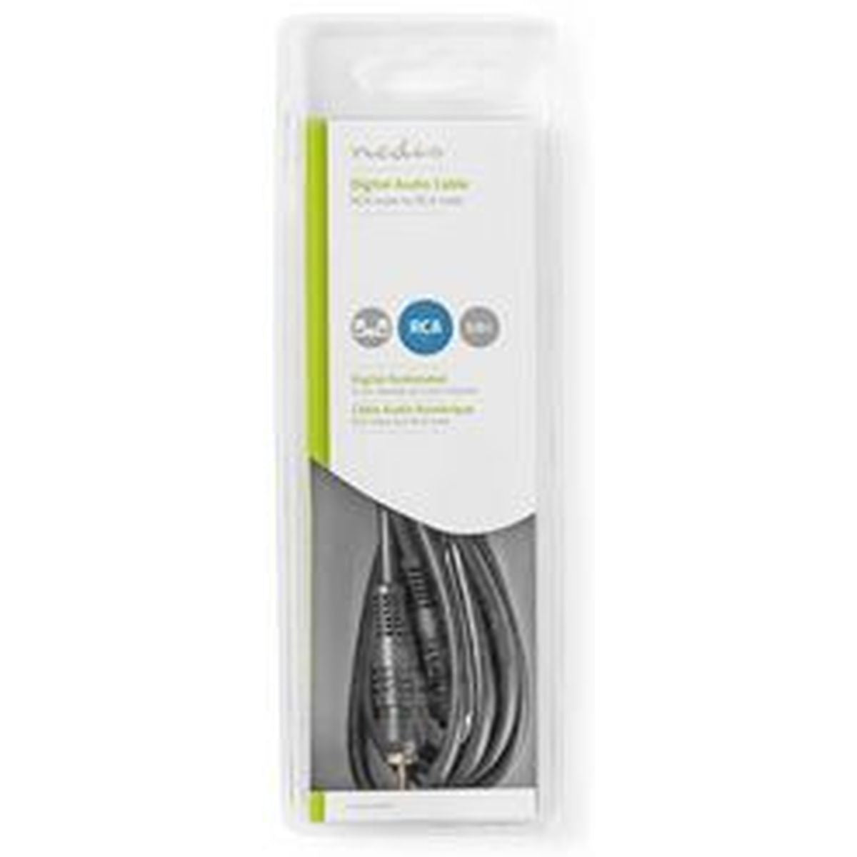 Nedis Digital Audio Cable RCA M-RCA M 2.0m BK - image 3 of 3